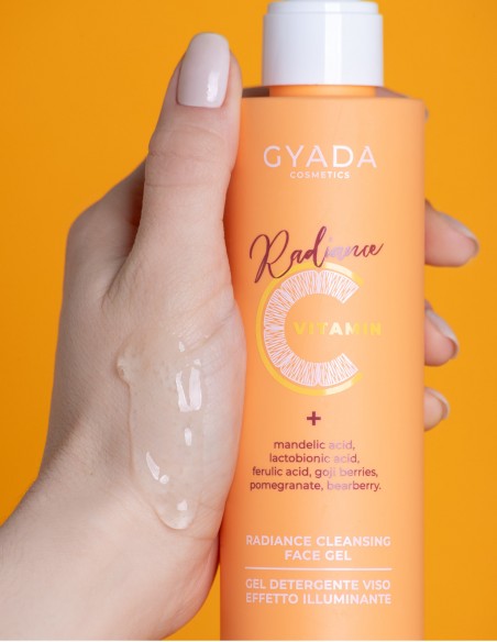 Gel curatare fata cu vitamina C, 200ml - Radiance Gyada Cosmetics