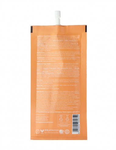 Masca de fata cu vitamina C, 25ml - Radiance Gyada Cosmetics