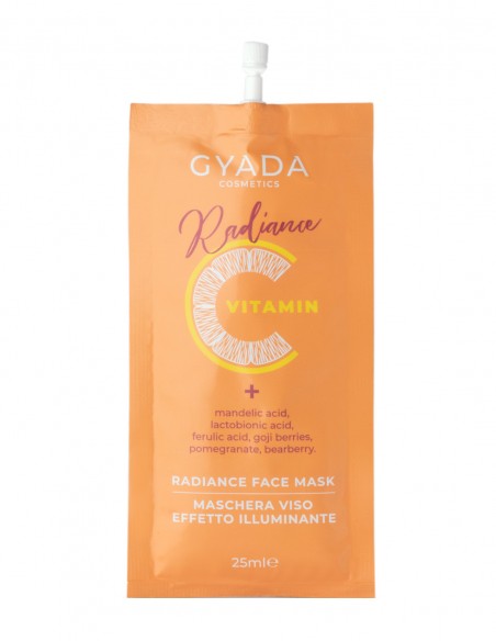 Masca de fata cu vitamina C, 25ml - Radiance Gyada Cosmetics