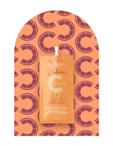 Masca de fata cu vitamina C, 25ml - Radiance Gyada Cosmetics
