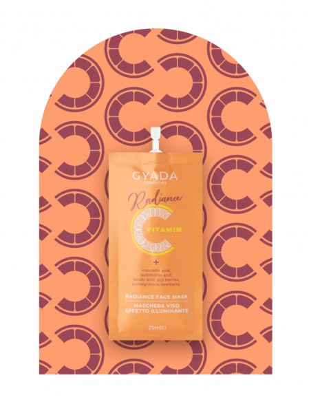 Masca de fata cu vitamina C, 25ml - Radiance Gyada Cosmetics