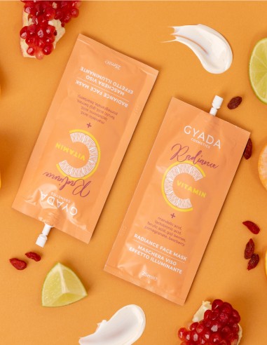 Masca de fata cu vitamina C, 25ml - Radiance Gyada Cosmetics