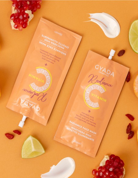 Masca de fata cu vitamina C, 25ml - Radiance Gyada Cosmetics