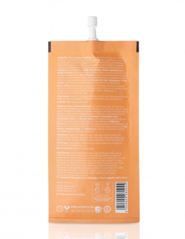 Peeling fata si gat cu vitamina C, 25ml - Radiance Gyada Cosmetics