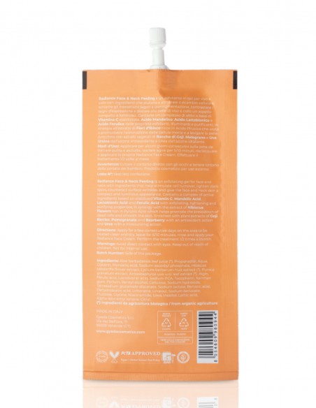 Peeling fata si gat cu vitamina C, 25ml - Radiance Gyada Cosmetics