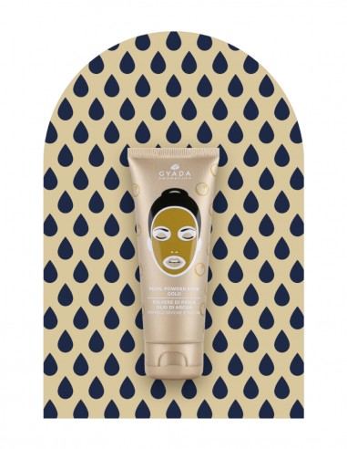 Masca de fata galbena cu pudra de perle, 75ml - Gyada Cosmetics