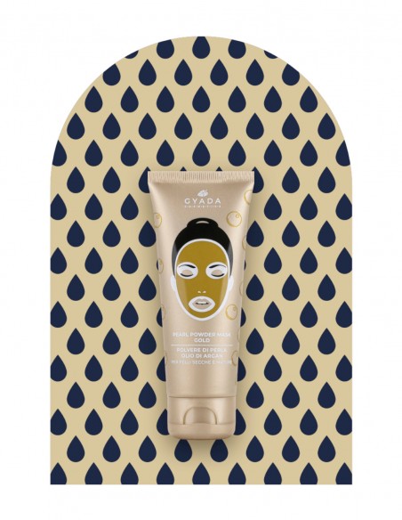 Masca de fata galbena cu pudra de perle, 75ml - Gyada Cosmetics