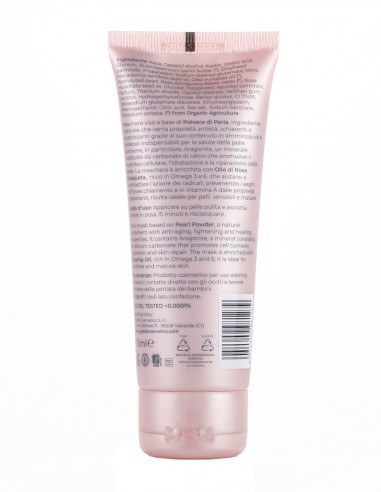Masca de fata roz cu pudra de perle, 75ml - Gyada Cosmetics