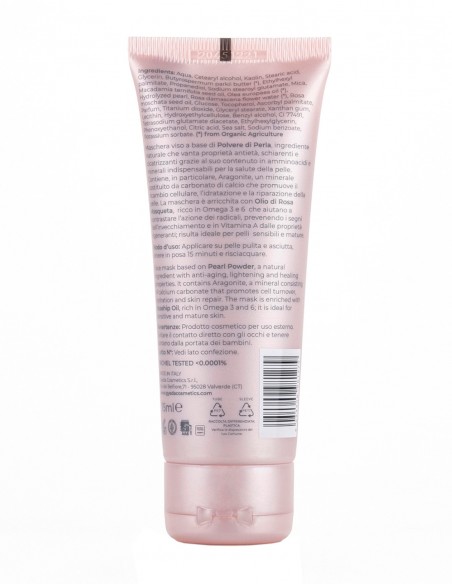 Masca de fata roz cu pudra de perle, 75ml - Gyada Cosmetics