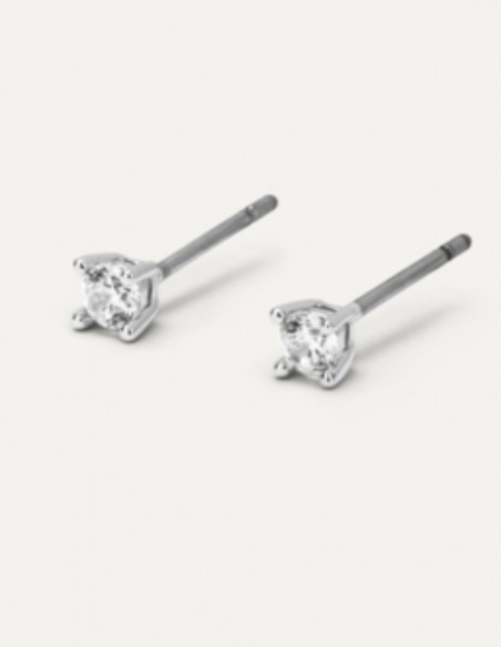 Cercei argintii hipoalergenici Simonetta - Verame