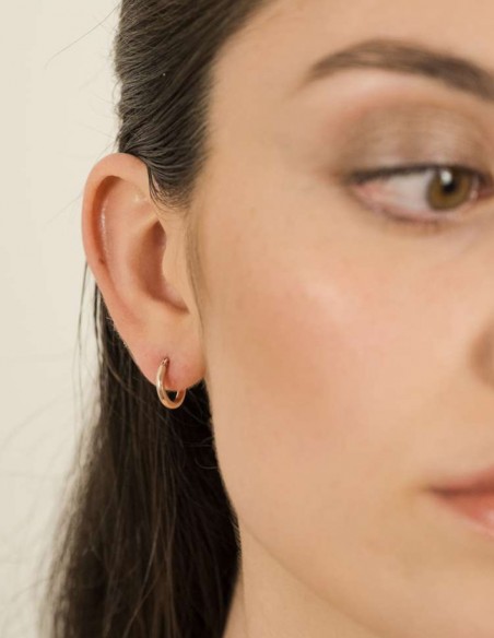 Cercel auriu hipoalergenic Nina - Verame