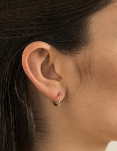 Cercei aurii hipoalergenici Nina - Verame