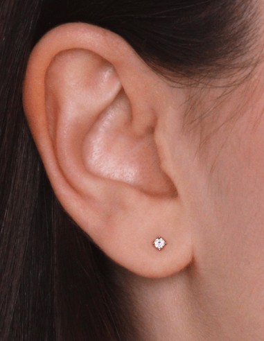 Cercel auriu hipoalergenic Sara - Verame