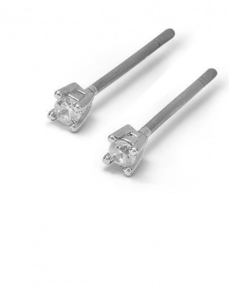 Cercei argintii hipoalergenici Sara - Verame