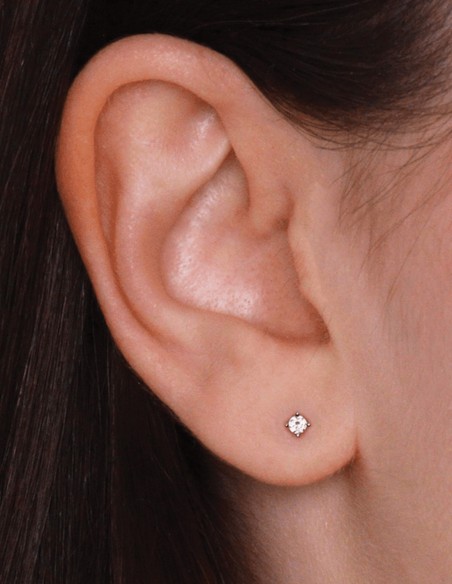 Cercei argintii hipoalergenici Sara - Verame