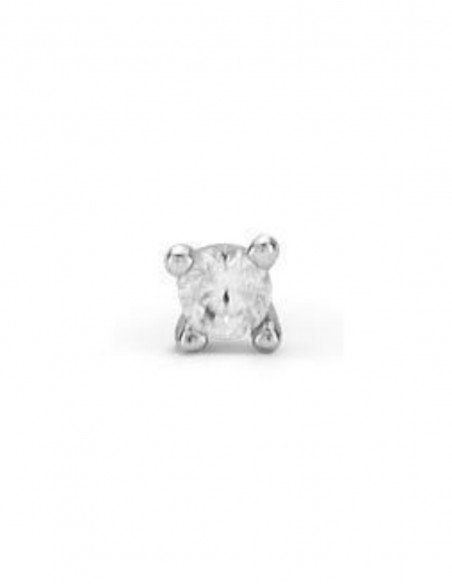 Cercel argintiu hipoalergenic Sara - Verame