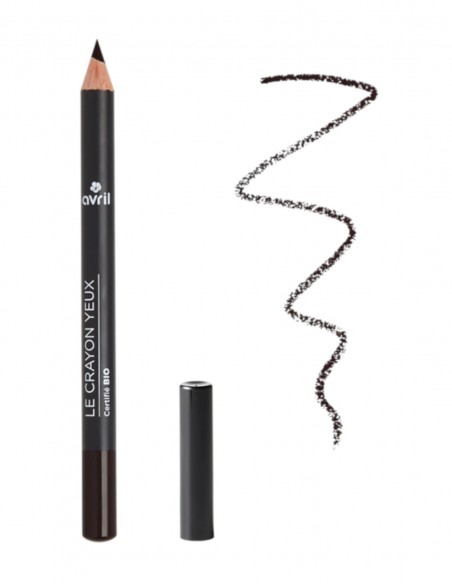 Creion de ochi bio Charcoal (Negru) Avril