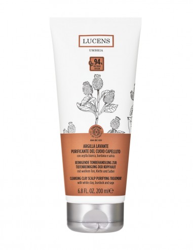 Exfoliant scalp cu argila alba Lucens Umbria 200ml