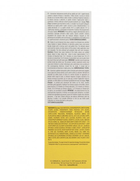 Masca nuantatoare blond miere Lucens Umbria 150ml