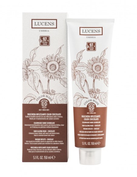 Masca nuantatoare saten ciocolata Lucens Umbria 150ml