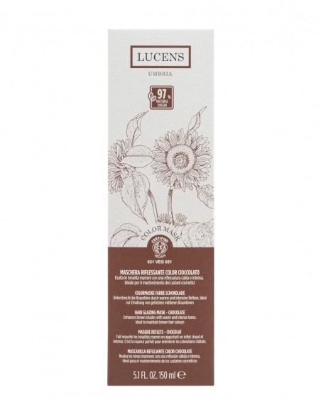Masca nuantatoare saten ciocolata Lucens Umbria 150ml