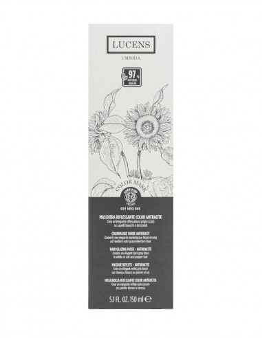Masca nuantatoare saten cenusiu Lucens Umbria 150ml