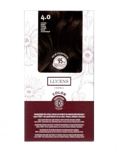 Vopsea de par fara amoniac Saten 4.0 Lucens Umbria