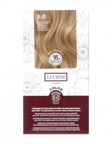 Vopsea fara amoniac Blond Foarte Deschis 9.0 Lucens Umbria