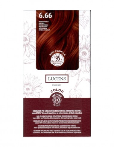 Vopsea fara amoniac Rosu Intens 6.66 Lucens Umbria