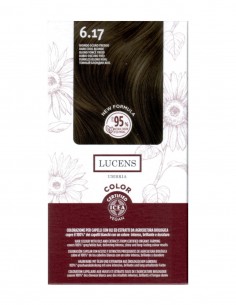 Vopsea de par fara amoniac Blond Inchis Rece 6.17 Lucens Umbria