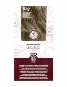 Vopsea de par fara amoniac Blond Deschis Rece 8.17 Lucens Umbria
