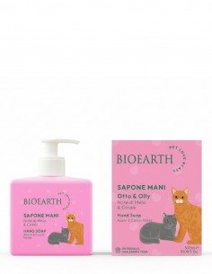 Sapun lichid cu mar si coacaz Otto si Olly Pet Love Bioearth, 300ml