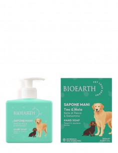 Sapun lichid piersica si iasomie Teo si Nala Pet Love Bioearth, 300ml