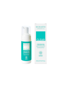 Spuma de curatare ten impur Clear Bioearth, 150ml