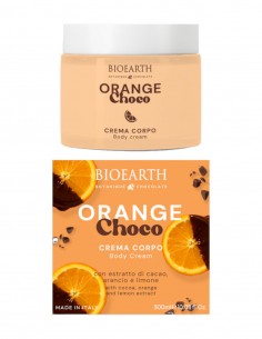 Crema de corp Orange Choco, ciocolata si portocala, Bioearth, 300ml