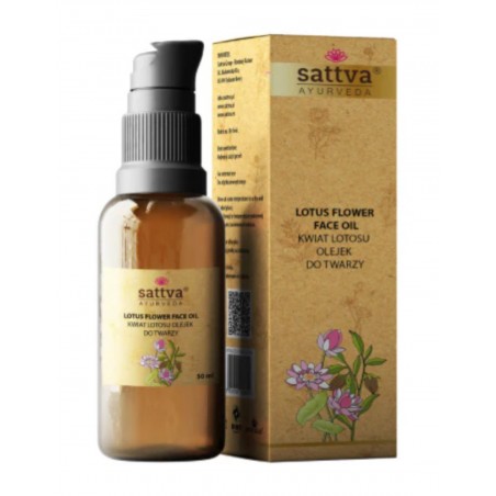 Ulei pentru fata si corp cu Lotus, 50ml – Sattva Ayurveda
