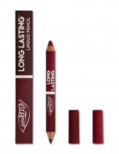 Creion de buze LipDuo, contur buze si ruj, 106L Fucsia Intenso, Long Lasting PuroBIO
