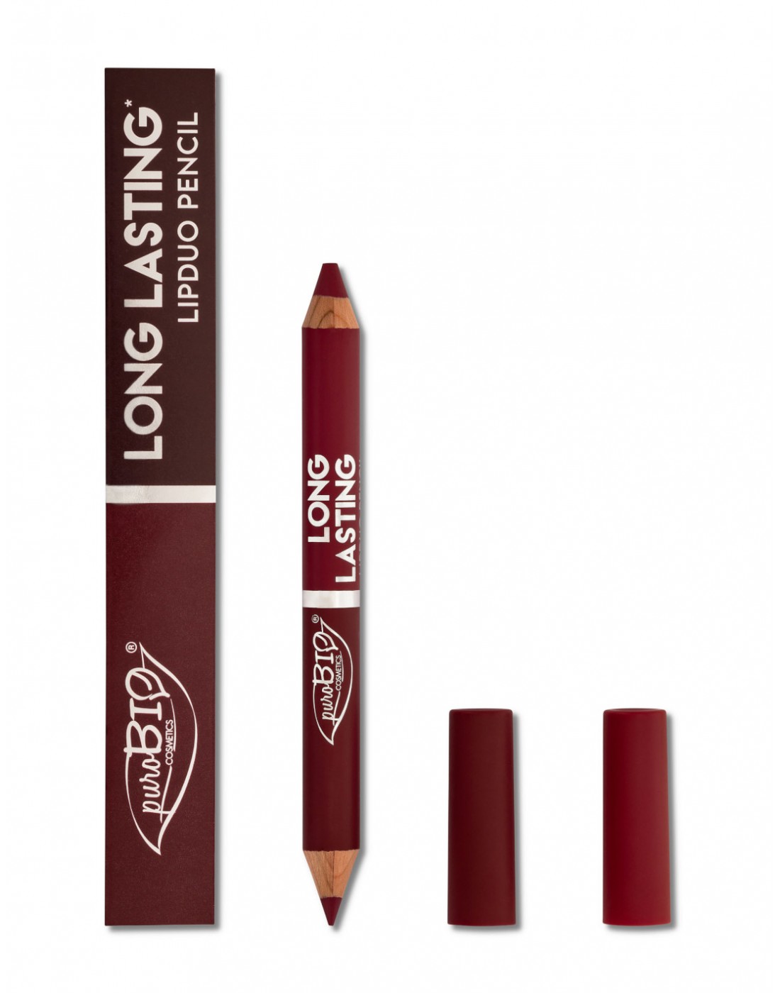 Creion de buze LipDuo, contur buze si ruj, 106L Fucsia Intenso, Long Lasting PuroBIO