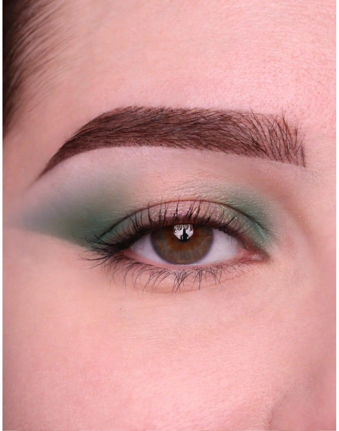 Creion fard ochi EyeDUO, 102L Verde Muschi-Auriu, Long Lasting PuroBIO