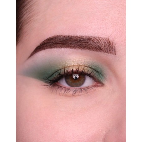 Creion fard ochi EyeDUO, 102L Verde Muschi-Auriu, Long Lasting PuroBIO