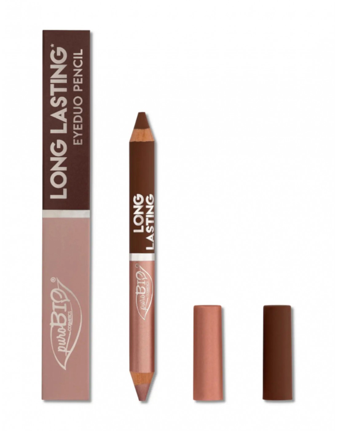 Creion fard ochi EyeDUO, 103L Maro Cald-Roz, Long Lasting PuroBIO