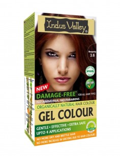 Vopsea henna gel fara amoniac Rosu Burgundy 3.60 Indus Valley
