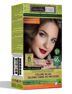 Vopsea henna gel fara amoniac Saten Deschis 5.0 Indus Valley