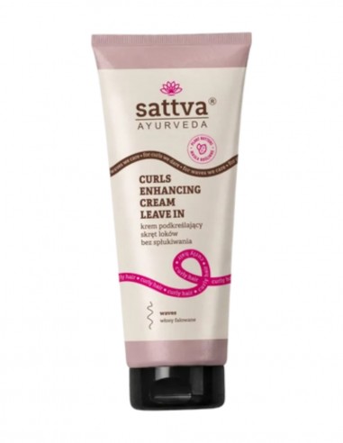 Crema activatoare pentru definirea buclelor Sattva Ayurveda, 200ml
