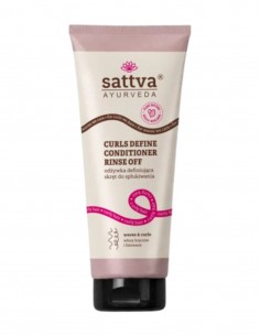 Balsam par cret pentru definirea buclelor Sattva Ayurveda, 200ml