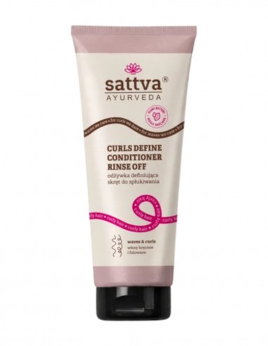 Balsam par cret pentru definirea buclelor Sattva Ayurveda, 200ml