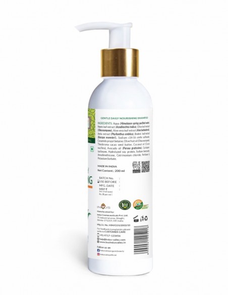 Sampon si balsam 2 in 1 pentru uz zilnic Indus Valley, 200ml