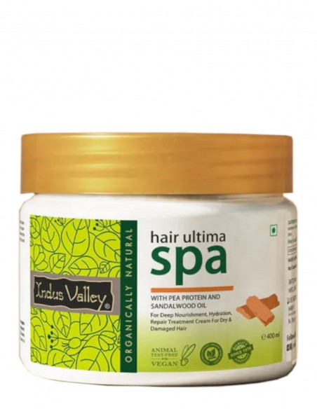Masca de par cu proteine si santal Hair Ultima Spa Indus Valley, 175ml