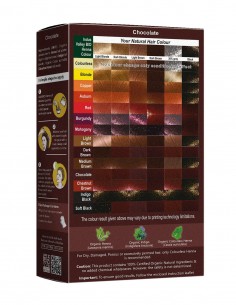 Vopsea Henna Saten Ciocolatiu Bio Organic Indus Valley, 100gr 2