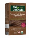 Vopsea Henna Saten Deschis Bio Organic Indus Valley, 100gr
